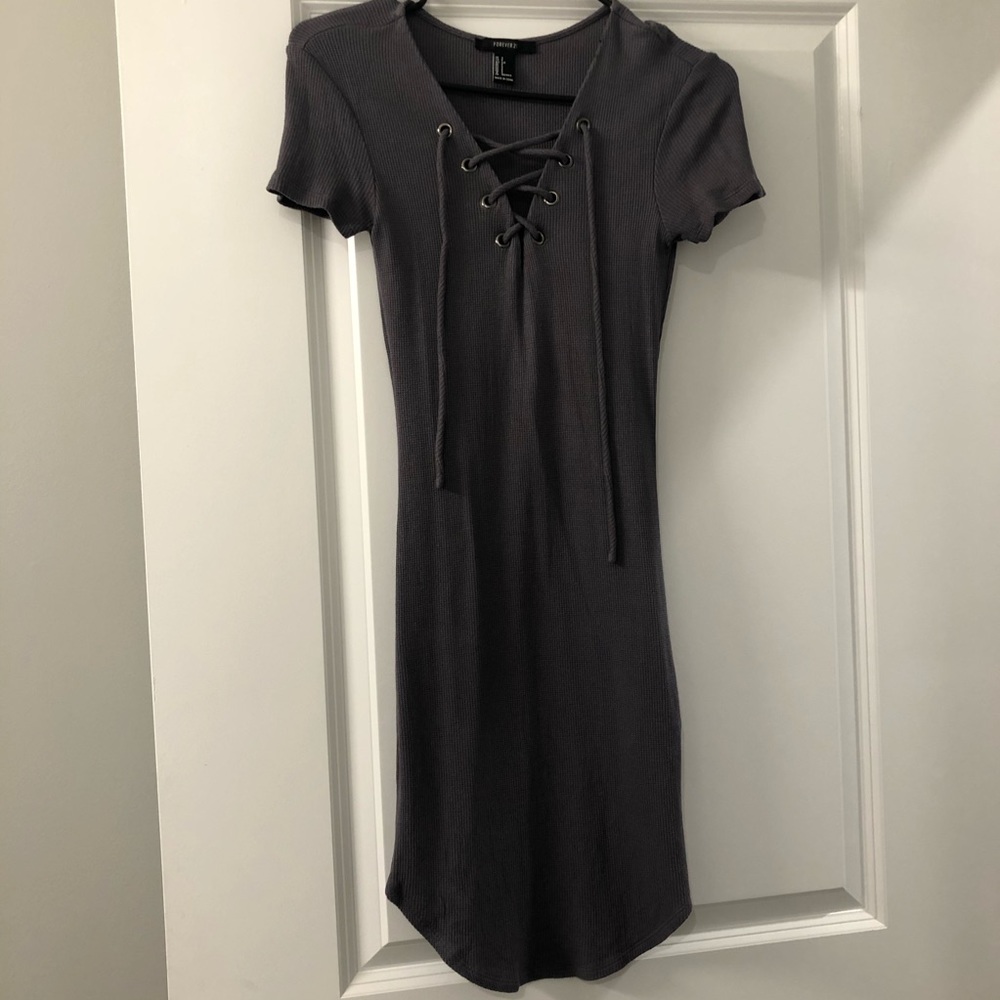 Dark Grey Dress